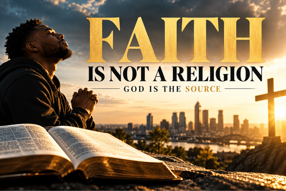 Faith Is Not a Religion - God Is the Source