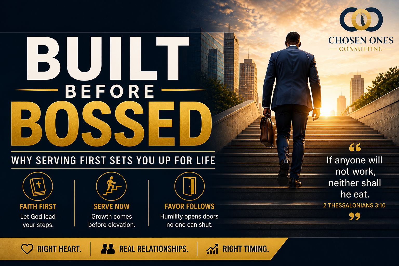 Built Before Bossed: Why Serving First Sets You Up for Life – Christian ...