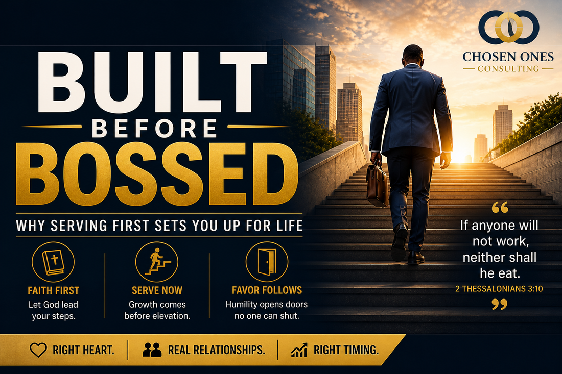 Built Before Bossed: Why Serving First Sets You Up for Life