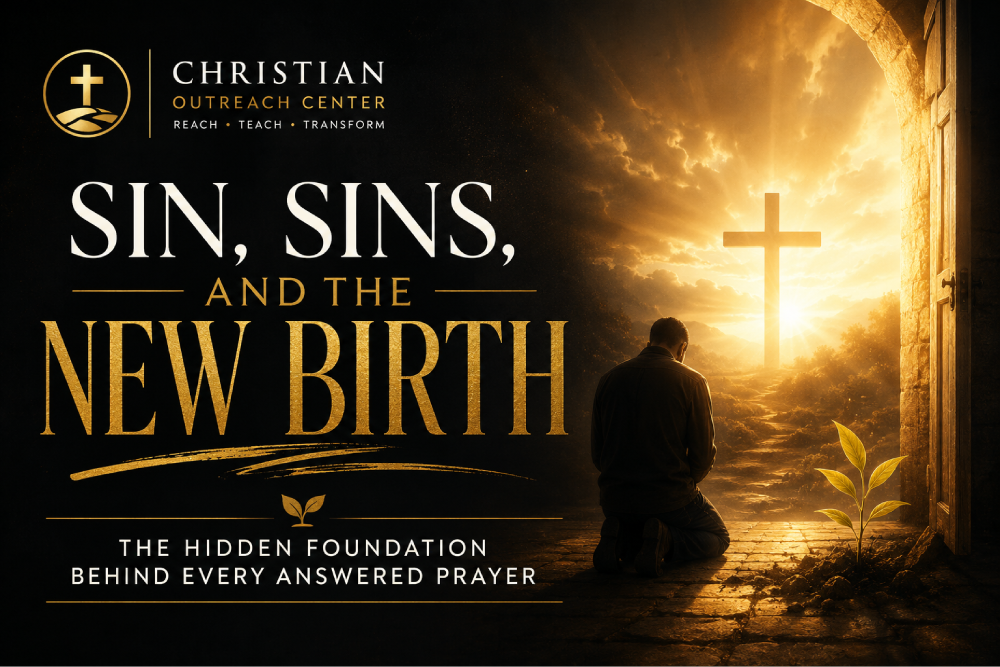 Sin, Sins, and the New Birth