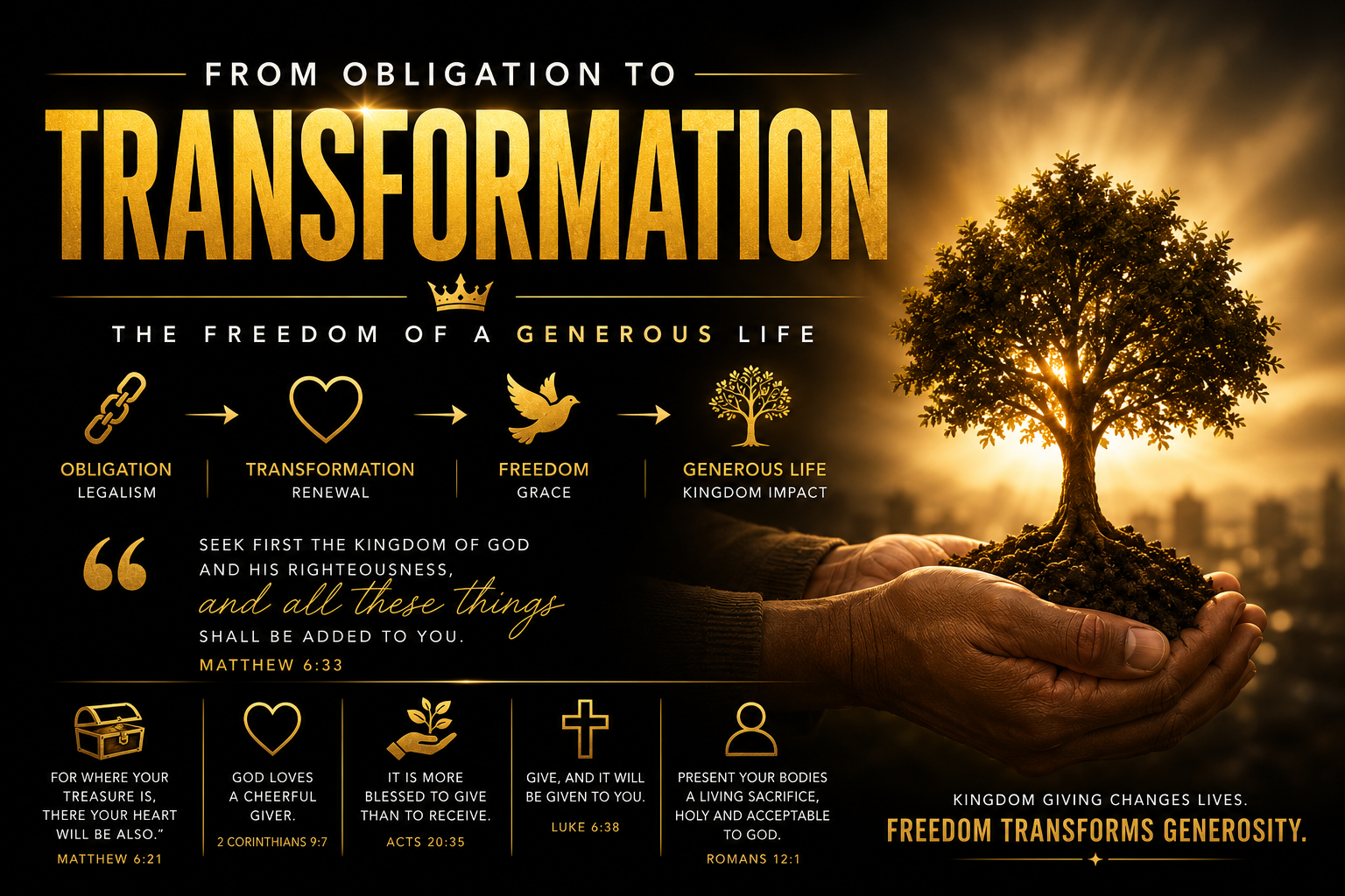 FROM OBLIGATION TO TRANSFORMATION – Christian Outreach Center