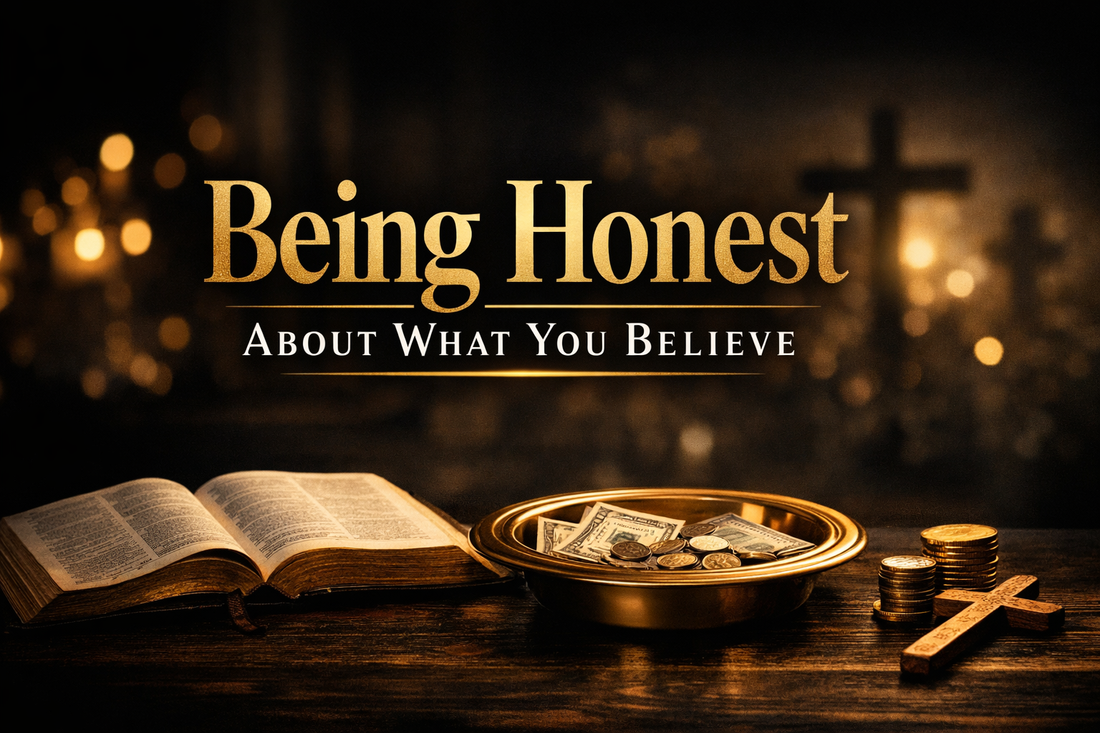 Being Honest About What You Believe: Tithe & Offering Real Talk: