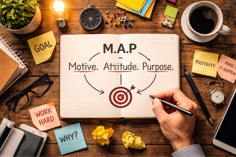 M.A.P. - Motive. Attitude. Purpose