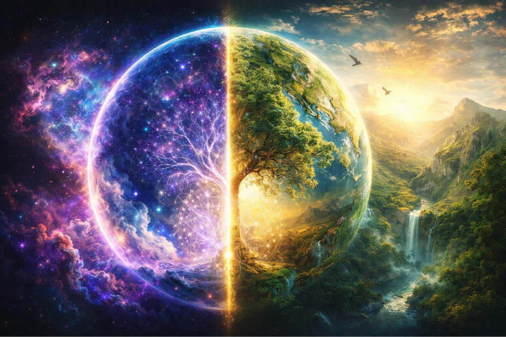 Touching Two Worlds: The Balance Between the Spiritual and the Natural