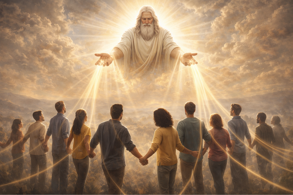 God the Source, People the Avenue