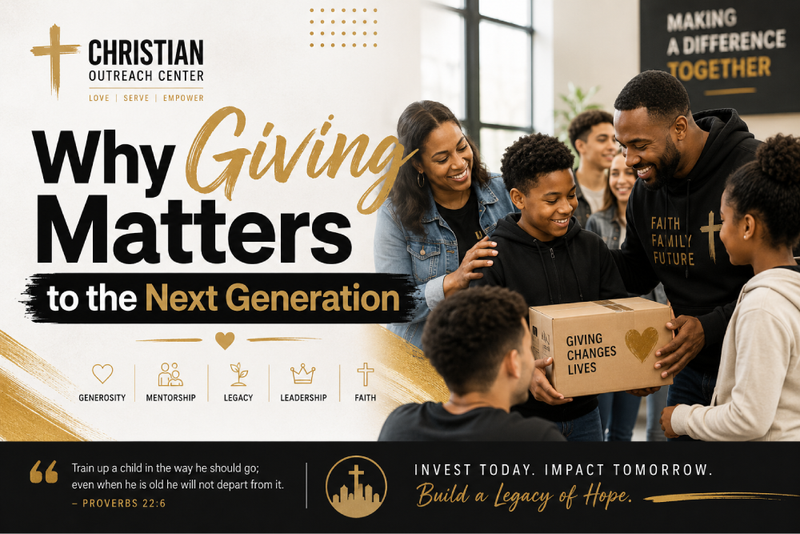 Why Giving Matters to the Next Generation