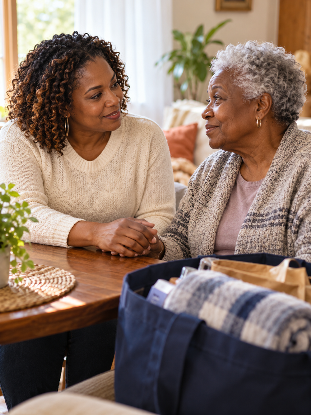 Support through community conversation