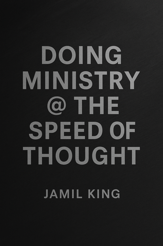 Doing Ministry @ The Speed of Thought